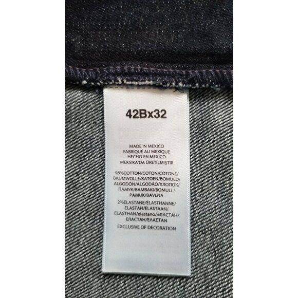 POLO RALPH LAUREN BLACK LABEL BLUE DENIM JEANS STRETCH COTTON SIZE 42BX32 #828 - Picture 6 of 8